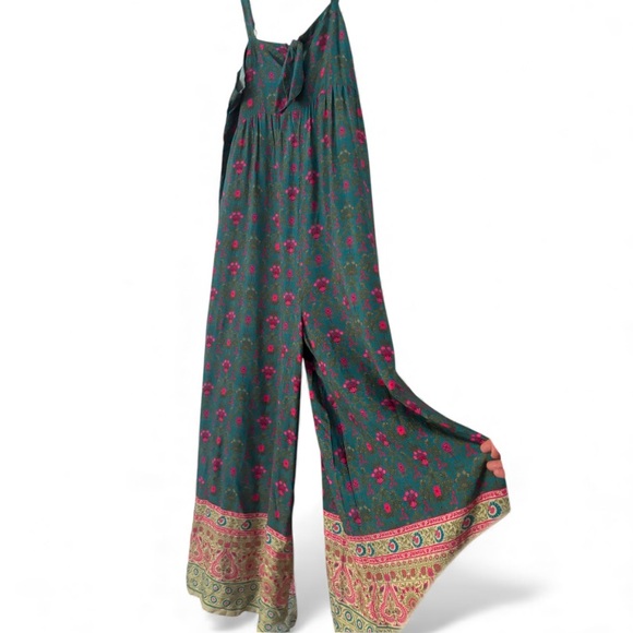 NATURAL LIFE Patty Tie Front Jumpsuit NWT - Picture 5 of 7